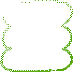 Stacked Pixel Rings Vertical Gradient Structure