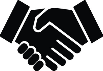 handshake vector icon