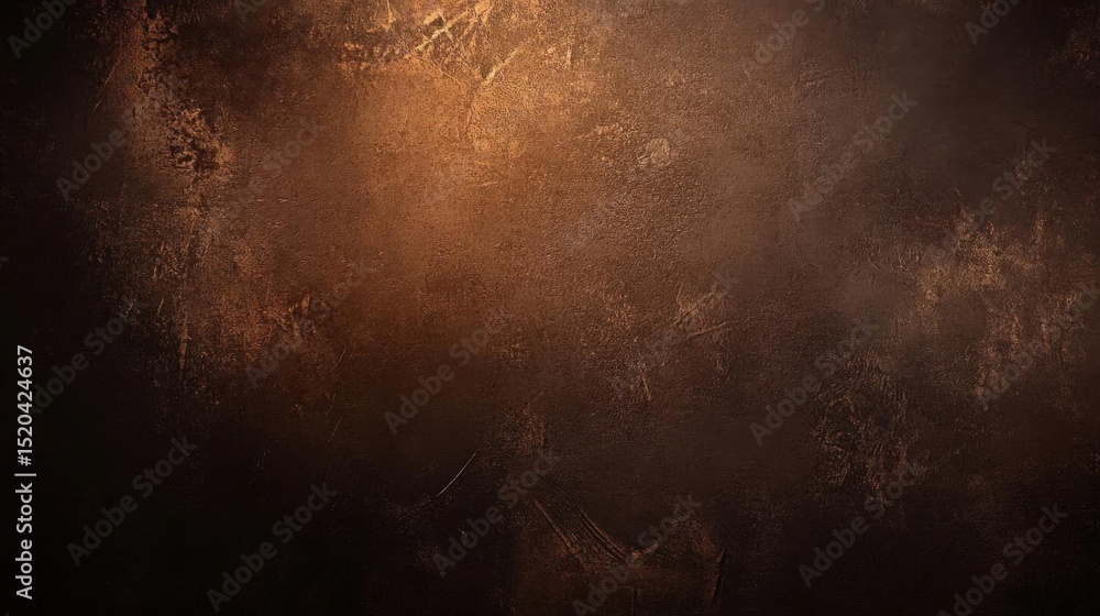 Poster create brown abstract background with dark gradient and modern look