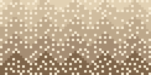 Abstract wave pixel art background. 