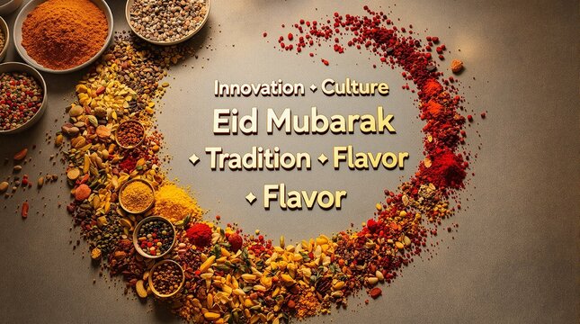 Eid Mubarak Spices & Flavor Tradition