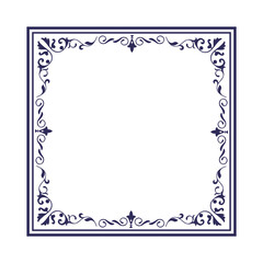 Antique Frame Design Collection: Vintage Decorative Frame Set