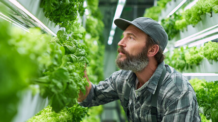 Indoor Farming and Hydroponics: Modern Agriculture for Sustainable Urban Farming with Organic Lettuce Cultivation