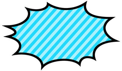 ギザギザ　吹き出し　素材　枠　トゲトゲ　飾り　ポップ　爽やか　びっくり　衝撃　値引き　値下げ　あしらい　見出し　タイトル　柄　ストライプ　単品　横長　Summer sale sticker,price sticker.Jagged speech bubble.