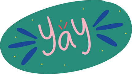 Colorful expression bubble 10