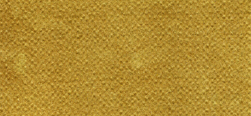 Crumpled gold paper texture, perfect for realistic backgrounds and craft design.