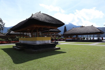 Bali, 30 April 2025 - Ulun Danu Lake Temple, Bali, Indonesia, Religious Tourism