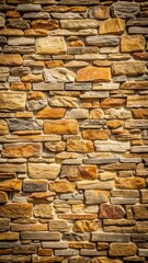 Obraz premium Textured stone wall surface with a natural