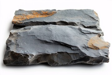 Gray Slate Stone Texture. Natural Rock Background for Rugged Construction and Rustic Design