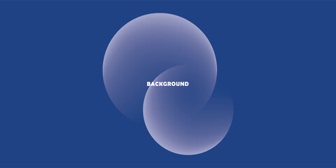 Minimalist abstract geometry on gradient white with flat blue Background for landing page. minimalism, business. vector