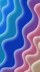 abstract colorful wave background