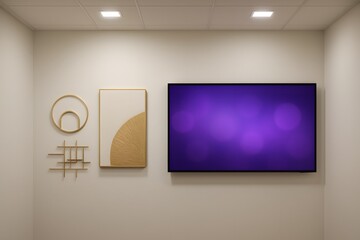 Modern Elegance Office Setup for Professional Workspace Content