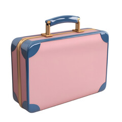 3D briefcase icon a colorful 3D briefcase icon on white background
