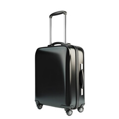 A suitcase on White background 