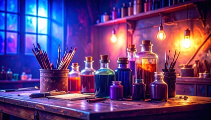 The scene invites exploration and discovery.  