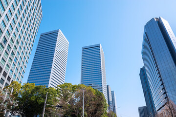 大阪市の京橋の風景