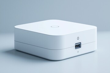 Compact and Minimalist USB Charging Gadget. Modern Device for Home Office Connectivity and Versatile Tech Accessories