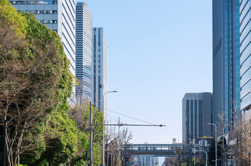 大阪市の京橋の風景