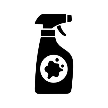 recommend clip art: Spray Bottle Cleaner Icon