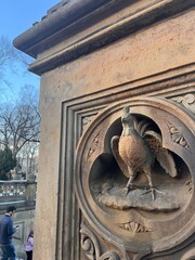 detail of the church of st john the baptist