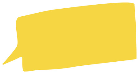 Colorful speech bubble