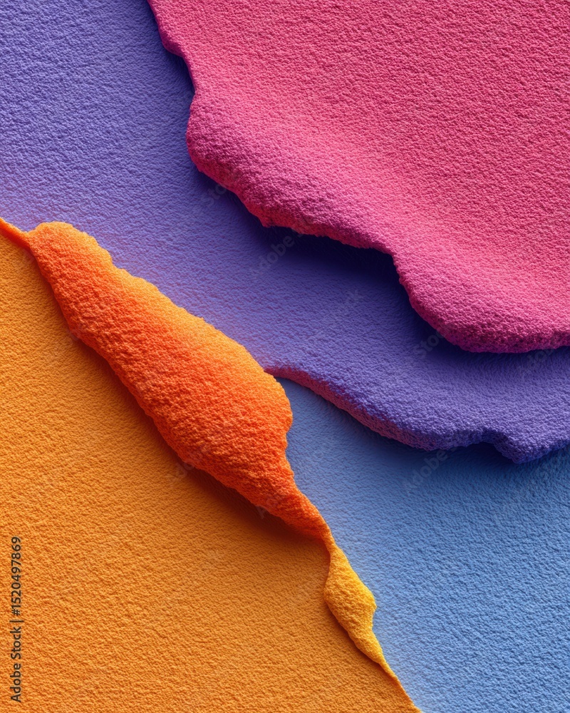 Aufkleber textured abstract background with vibrant gradient brush strokes for contemporary design and artisti