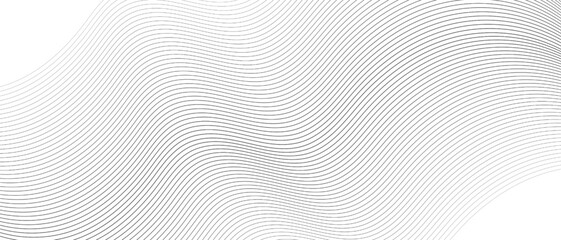 Abstract Background With Wavy lines. Wave line banner. Vector