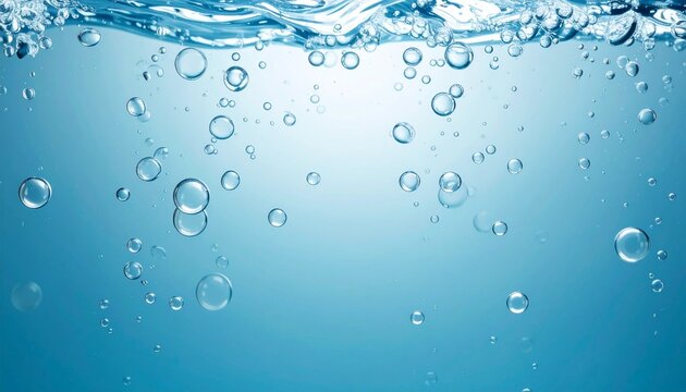 上昇する水中の気泡