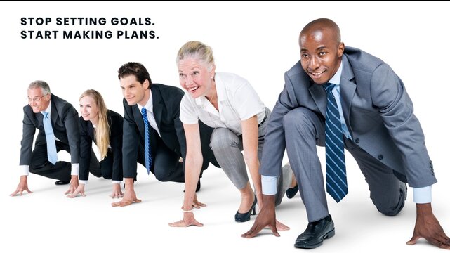 Inspirational  quote blog banner template - Powered by Adobe