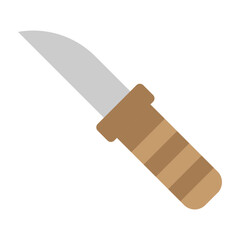 Knife Vector Flat Icon Design