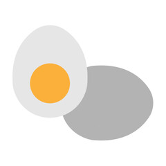Egg Vector Flat Icon Design
