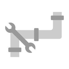 Plumbing Vector Flat Icon Design