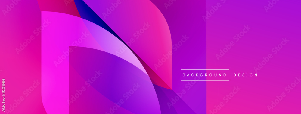 Aufkleber abstract gradient design. vibrant pinks, purples create dynamic visual effect. modern, sleek backgro