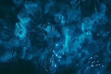 Dark blue water background 