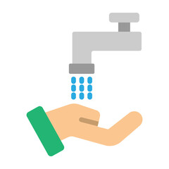 Cleaning Vector Flat Icon Design