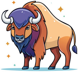 Fototapeta premium Prairie Animal Illustration