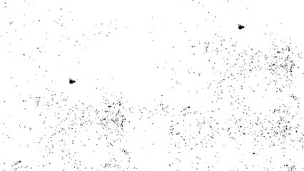 Obraz premium Grain noise particles. Rusted white effect. Grunge design elements. Distressed black texture. Dark grainy texture on white background.