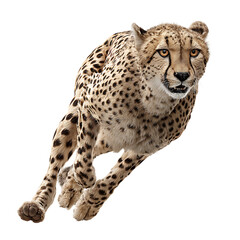 Majestic Running Cheetah With Beautiful