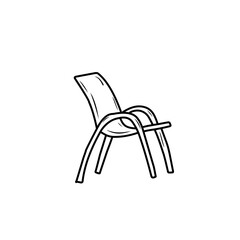 chair line sketch