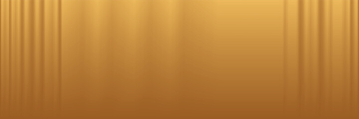 Gold abstract blurred gradient background. Vector illustration.