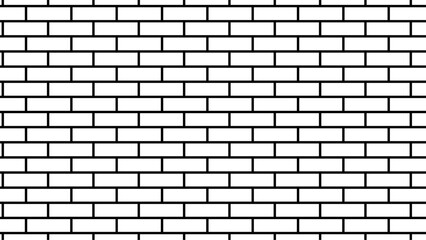white brick wall texture for background usage as a backdrop design, Abstract white brick wall background - header/banner template