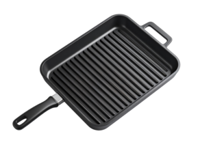 Buy the best square cast iron grill pan for indoor and outdoor cooking