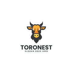Mascot Bull Logo Design