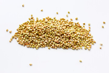 Raw buckwheat groats, a gluten-free superfood rich in fiber, protein, and minerals