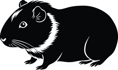 guinea pig vector icon