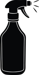 spray bottle vector icon