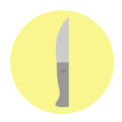 Paring Knife Vector Flat Icon Design