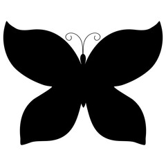 Butterflies silhouettes. Butterfly Silhouettes Vector Illustration. showcases a collection of butterfly silhouette , butterflies are perfect for backgrounds, patterns, and designs. ethereal display of