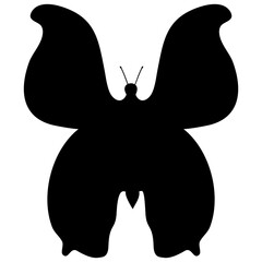 Butterflies silhouettes. Butterfly Silhouettes Vector Illustration. showcases a collection of butterfly silhouette , butterflies are perfect for backgrounds, patterns, and designs. ethereal display of