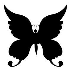 Butterflies silhouettes. Butterfly Silhouettes Vector Illustration. showcases a collection of butterfly silhouette , butterflies are perfect for backgrounds, patterns, and designs. ethereal display of